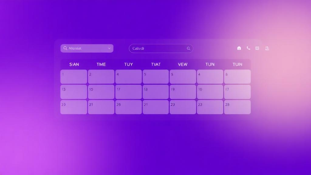 Calendar Bookings